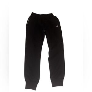 Champion Black Joggers with Elastic Waistband